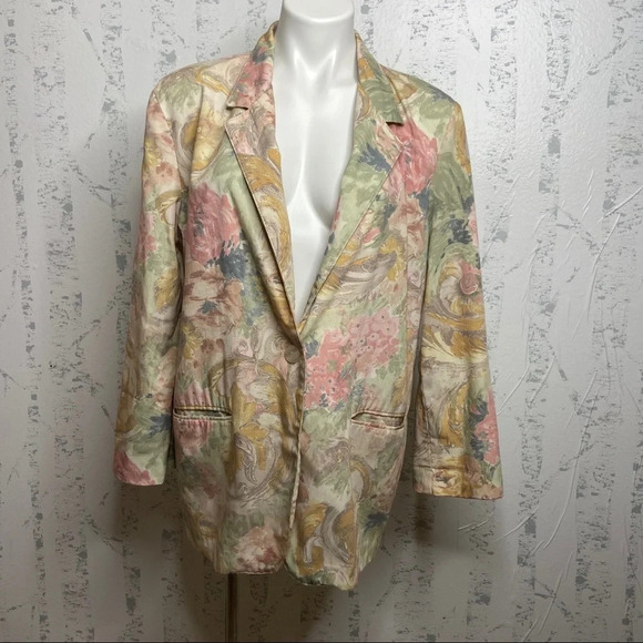 C.c magic vintage floral blazer - Picture 3 of 7